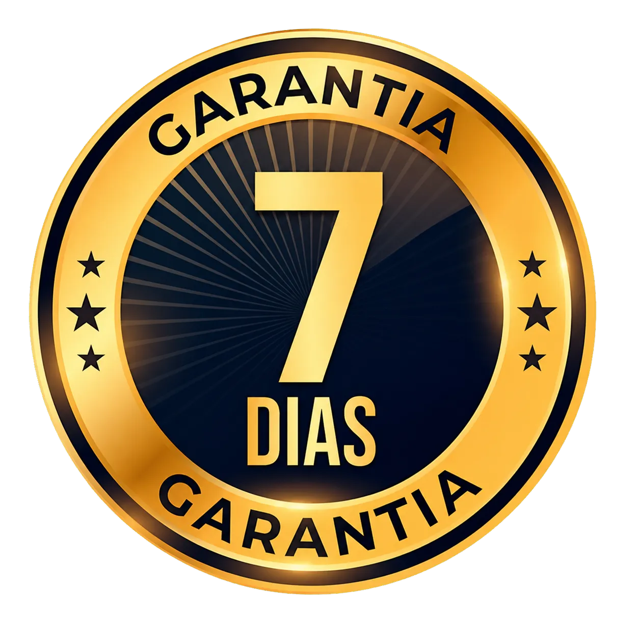 Selo de garantia de 7 dias